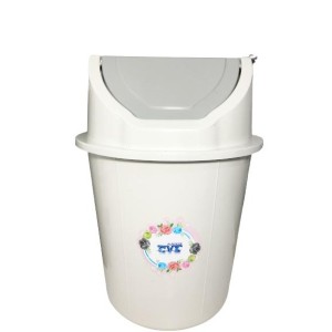 LIXEIRA BASCULANTE BEGE 13L CVL