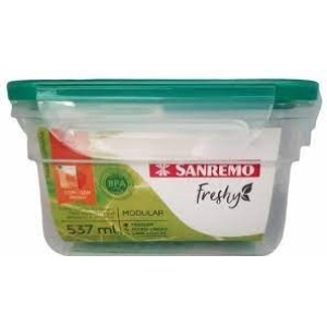 POTE C/ TRAVAS SANREMO 537ML