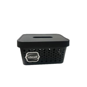 CESTO 2L C/ TAMPA PRETO