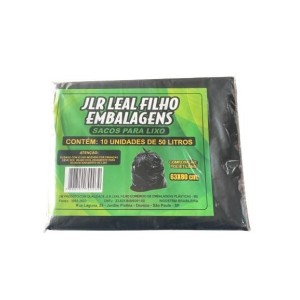 SACO P/ LIXO 50 LTS PCT/ 10 UNID. JLR